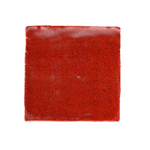     Porto rood gemêleerd glanzend 10 x 10 cm F51 per m2
