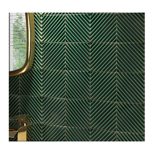     Ribble victorian green Craquelé 13 x 13 cm per 0,45 m2
