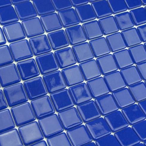    Mozaiek PS-27 Blauw glanzend 2,5 x 2,5 per 2 m2
