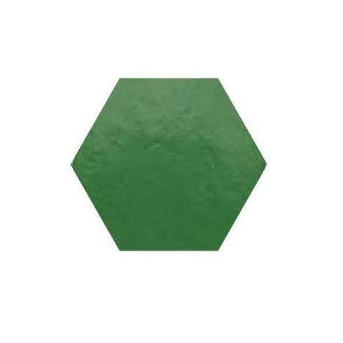     Hexagon glanzend grasgroen wand- en vloertegel 18 x 20,5 cm per m2
