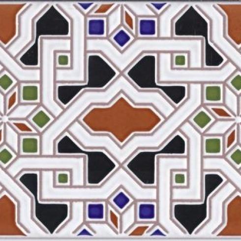     Andalusisch moorse wandtegel Granada 14 x 28 cm per m2
