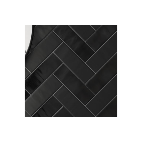     Country mat zwart antraciet  13,2 x 40 cm per m2
