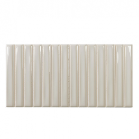     Small stripes vogue intens wit glanzende wandtegel 12,5 x 25 cm per 0,438 m2
