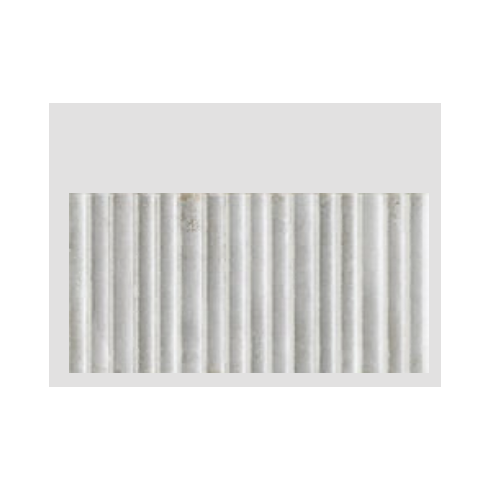     Stripes wijnbar rond lichtgrijs glanzend 15 x 30 cm per 0,9 m2
