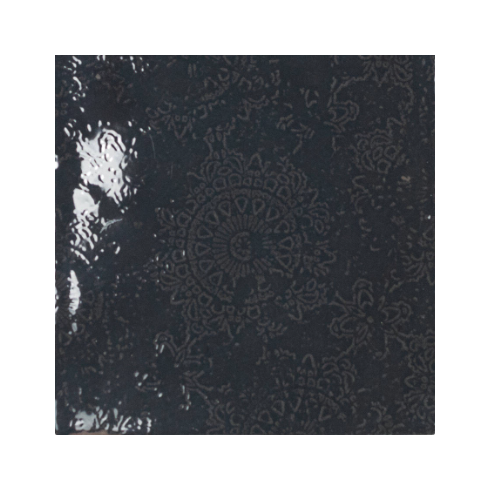     Zellige look decor graphite glanzend 12,5 x 12,5 cm per 0,42 m2
