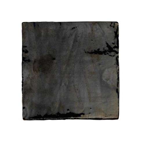     Aza metallic zwart glanzende wandtegel 13 x 13 cm per 0,5 m2
