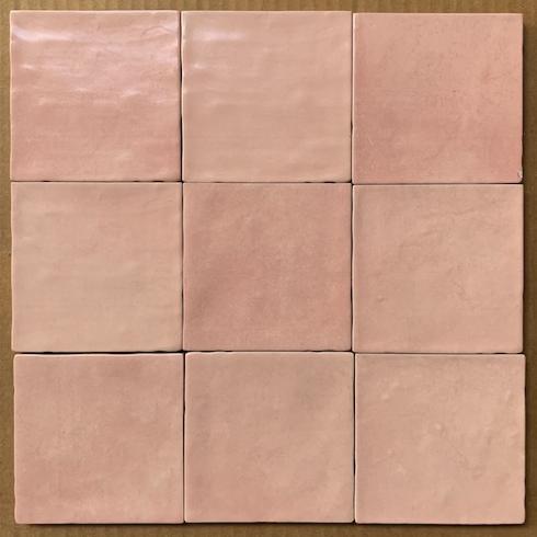     Crafted square roze matte mix 10 x 10 cm per 1,08 m2
