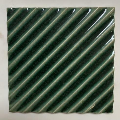     Ribble victorian green Craquelé 13 x 13 cm per 0,45 m2
