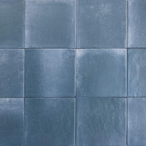     Dublin blauwe mix matte 12x12 cm wandtegel & vloertegel per 0,55m2
