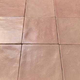 Crafted square roze matte tegelmix 10 x 10 cm per 1,08 m2