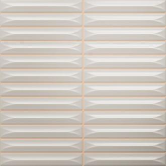     Small stripes Arcade lichtgrijs greige glanzend stripes wandtegel 20 x 20 cm  per m2
