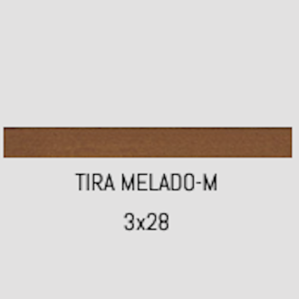     Andalusische moorse tegelstrip Tira Melado M 3 x 28 cm oranjebruin per stuk 
